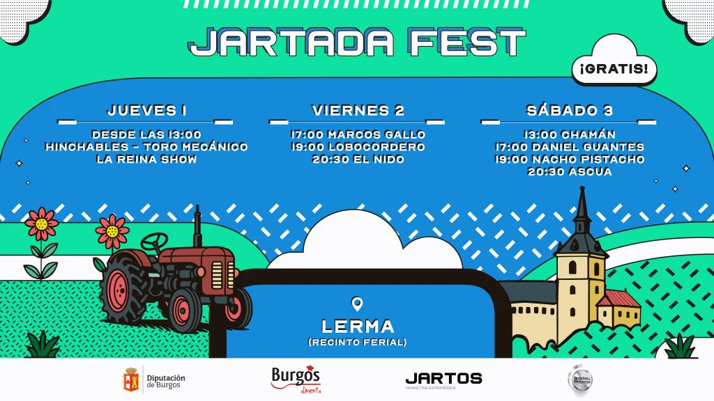 Cartel artistas jartada fest