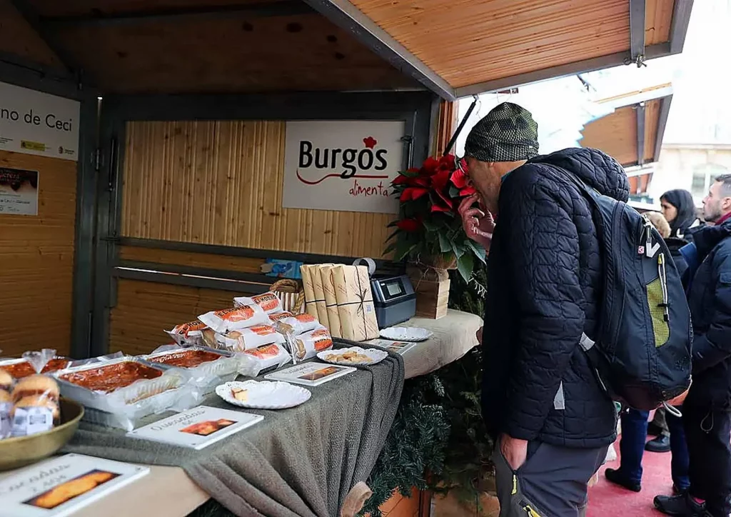 Burgos alimenta en Jartada
